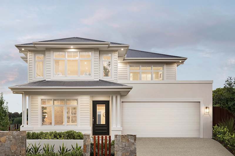 Frankky 35 house design with Willow facade