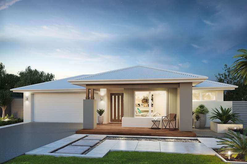 Kaiya 25 house design with Seaside facade