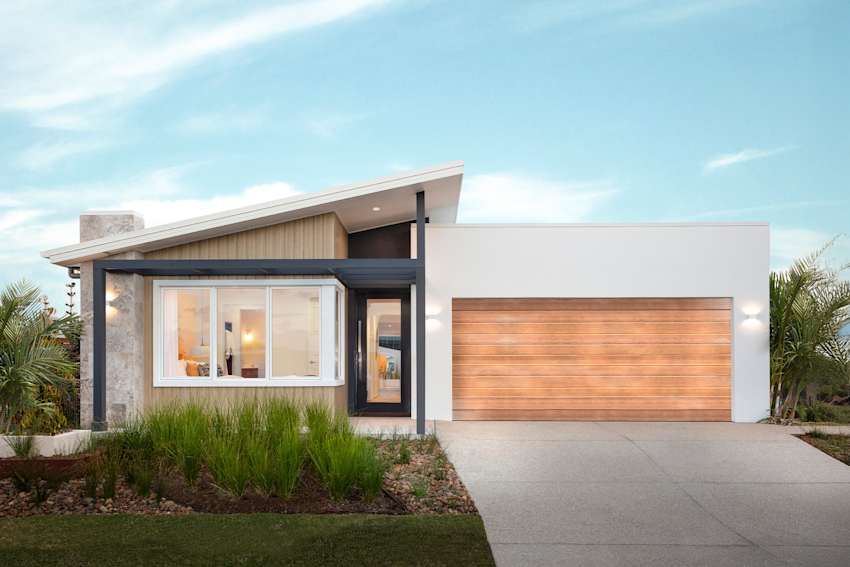 Lentara 23 house design with Bayside facade