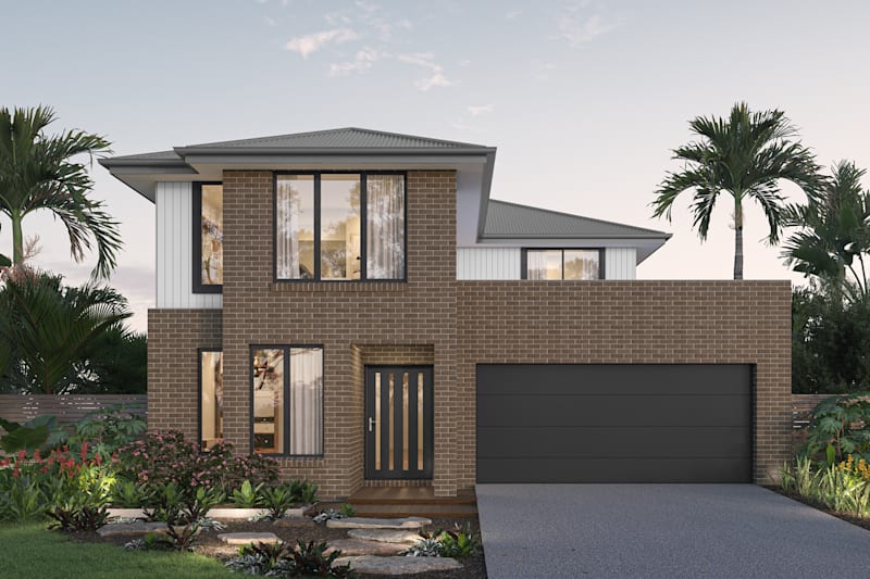 Liana 29 house design with iris facade