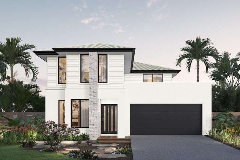 Liana 27 house design with Terra facade