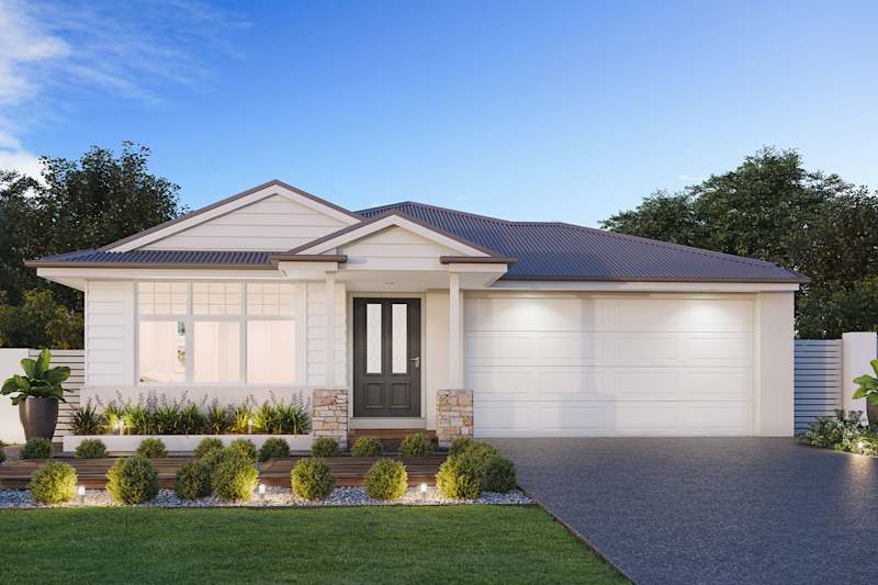 Miracle 21 House design Hampton Facade