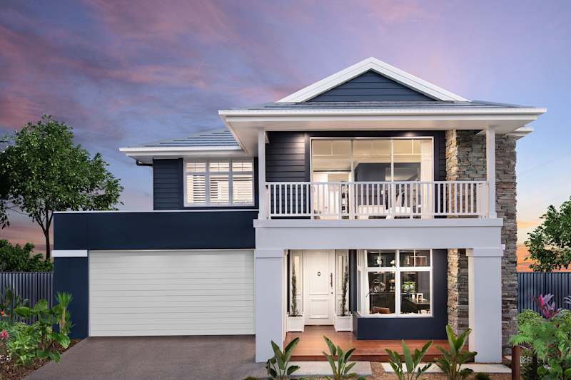 Preston 40 house design with Georgia facade