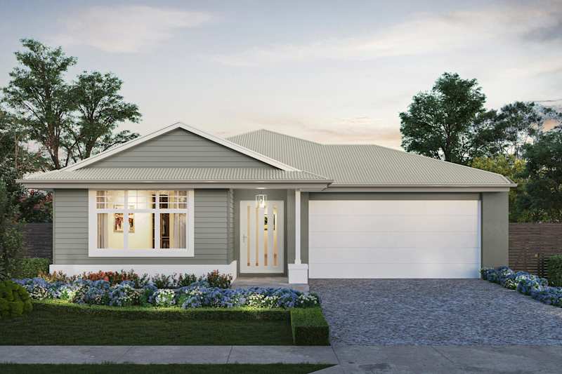 River house design with ocean facade