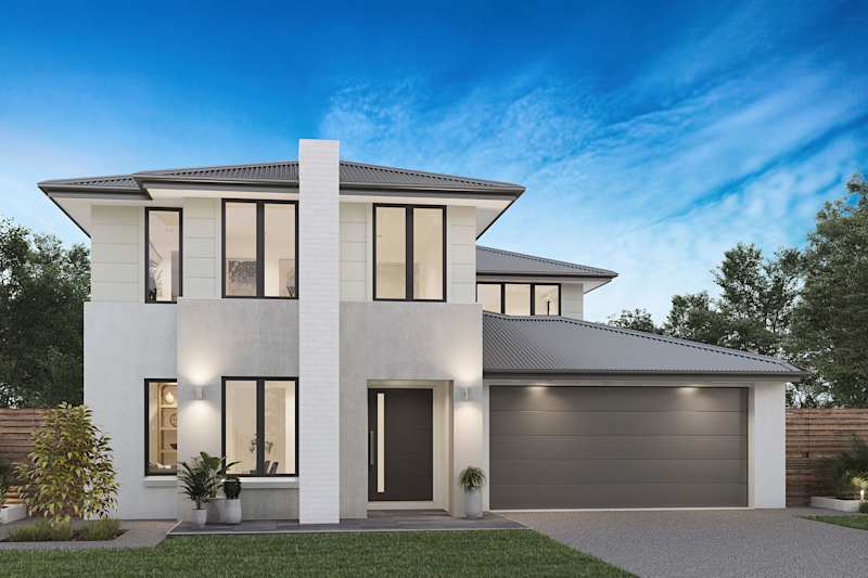 Shine house design zaylee facade