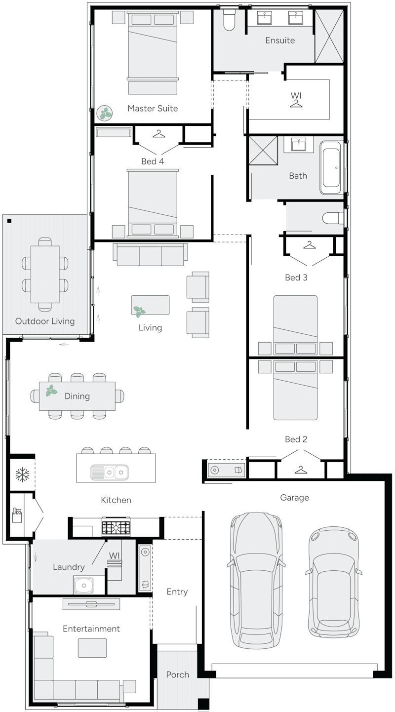 Marina 25 Storey House Floor Plan